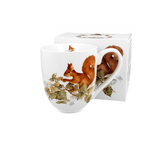 Porcelán nagyméretű mókusos bögre 1000 ml dobozban Squirrel