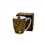 Porcelán bögre 360 ml dobozban Gustav Klimt Életfa