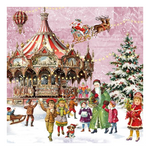 Caroussel karácsonyi háromrétegű papírszalvéta 33x33 cm 20 db-os
