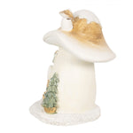 Gombaháza manópárral LED-es karácsonyi dekoráció