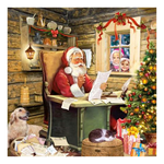 Santa's Mail karácsonyi szalvéta 33x33cm 20 db-os