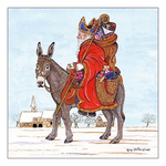 Saint Nicholas karácsonyi szalvéta 33x33cm 20 db-os