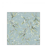 Mistletoe All Over green karácsonyi szalvéta 25x25cm. 20 db-os