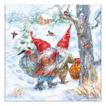 Hey Ho karácsonyi szalvéta 33x33cm 20 db-os