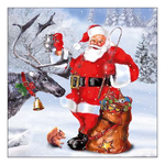 Cheers karácsonyi szalvéta 33x33cm 20 db-os