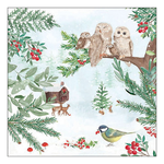 Winter outdoor karácsonyi szalvéta 33x33cm 20 db-os