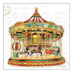 Carousel karácsonyi szalvéta 33x33cm 20 db-os