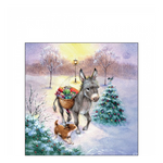 Gifts delivery karácsonyi szalvéta 25x25cm 20 db-os