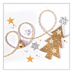Sparkling Christmas tree karácsonyi szalvéta 33x33cm 20 db-os