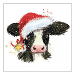 Christmas cow bell karácsonyi szalvéta 33x33cm 20 db-os