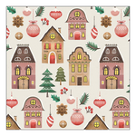 Christmas at home cream karácsonyi szalvéta 33x33cm 20 db-os