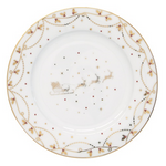 Karácsonyi porcelán desszertes tányér Christmas Lights