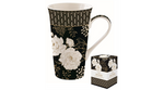 Porcelán nagy bögre 600 ml Coffee Mania Art Deco & Flowers