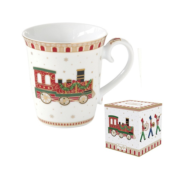 Polar Express karácsonyi porcelán kisvonatos bögre