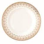 Festive karácsonyi porcelán desszertes tányér