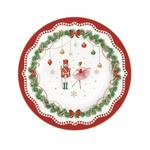 Karácsonyi porcelán desszertes tányér Magie de Noel