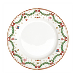 Karácsonyi porcelán lapostányér Magie de Noel