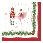 Karácsonyi papírszalvéta 33x33 cm 20db-os Magie de Noel