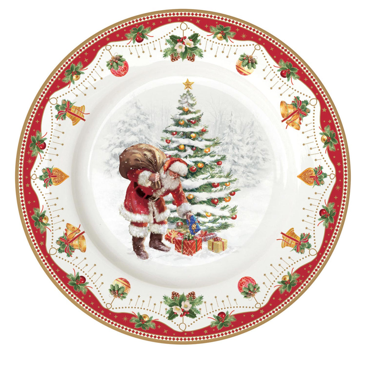 Karácsonyi porcelán 18 részes étkészlet Nostalgic Christmas Time