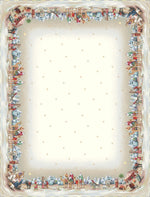 Karácsonyi asztalterítő – Betlehemi hajnal minta, 137×240 cm, gobelin, lurex nélkül