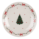 Karácsonyi porcelán desszertes tányér 20 cm Traditional Christmas Harmony