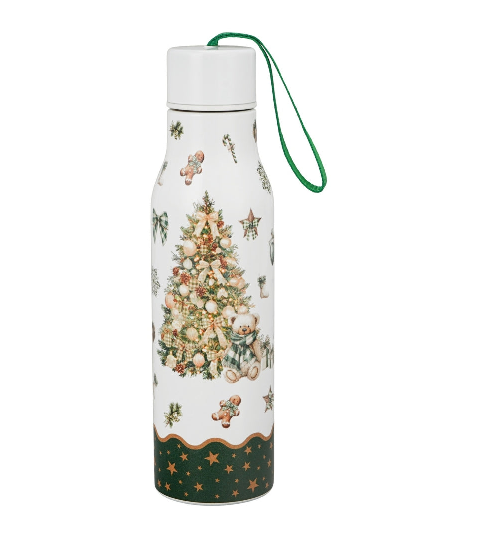 Karácsonyfás duplafalú rozsdamentes acél termosz 500 ml – Tree Sparkle