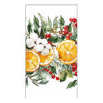 Karácsonyi szalvéta Winter Oranges 33x40 cm 15 db-os