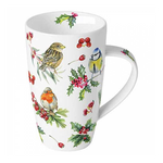 Birds in Winter karácsonyi porcelán bögre 0,6l