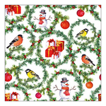 Karácsonyi szalvéta Pine branches rings 33x33 cm 20 db-os