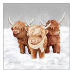 Karácsonyi szalvéta John, Paul & George 33x33 cm 20 db-os