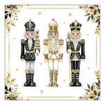 Karácsonyi szalvéta Royal nutcrackers 33x33 cm 20 db-os