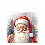 Karácsonyi szalvéta Happy Santa 25x25 cm 20 db-os