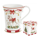 Karácsonyi porcelán bögre 300 ml díszdobozban Christmas Tale