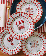 Christmas Wonderland karácsonyi porcelán desszertes tányér 4 db szett