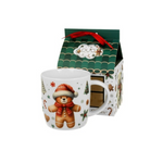 Karácsonyi Porcelán bögre 400 mlházikó díszcsomagolásban, Christmas Cuties