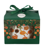 Téli gyümölcsös porcelán bögre 430 ml – Winter Fruits (díszdobozban)