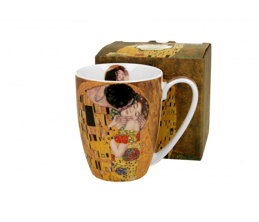 Klimt porcelán bögre A Csók 390 ml díszdobozban