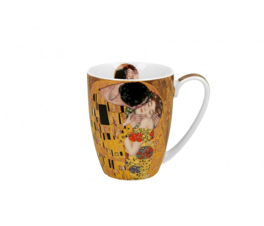 Klimt porcelán bögre A Csók 390 ml díszdobozban