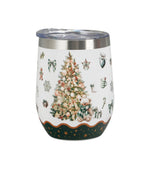 Karácsonyfás duplafalú rozsdamentes acél termoszpohár 330 ml – Tree Sparkle