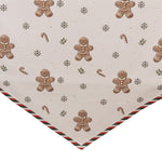 Mézeskalács babás karácsonyi pamut asztali futó 50x160 cm