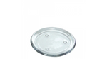 Üveg gyertyaalátét dia 11cm